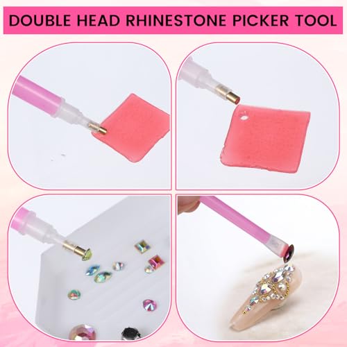 30PCS Rhinestone Picker Tool Kit for Nail Art & Crafts