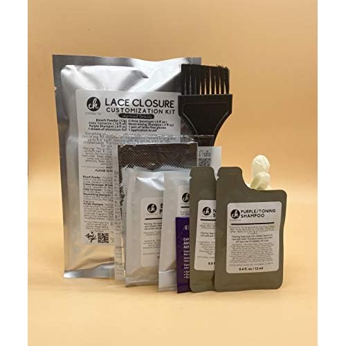 Lace Closure Customization Kit (Bleach Knots)