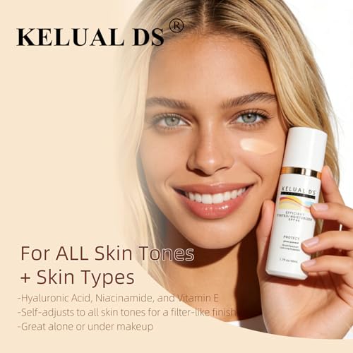 KELUAL DS Dewy Anti-Aging Tinted Face Moisturizer SPF 46