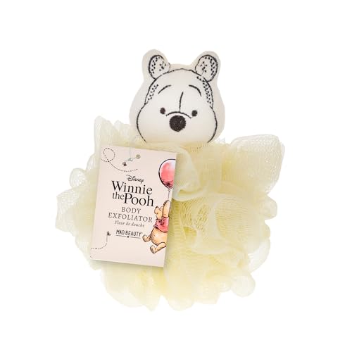 Winnie the Pooh Shower Puff | Cute Exfoliating Loofah by MAD Beauty