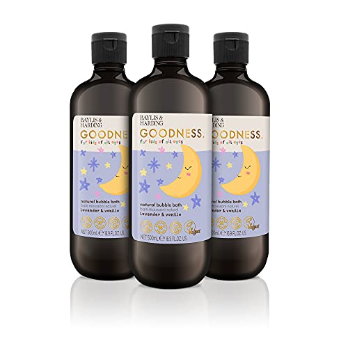 Baylis & Harding Lavender & Vanilla Kids Bubble Bath, 3 Pack - 16.9 Fl. Oz