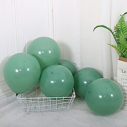 60 PCS Sage Green Eucalyptus Balloon Garland Kit - Rustic Decor