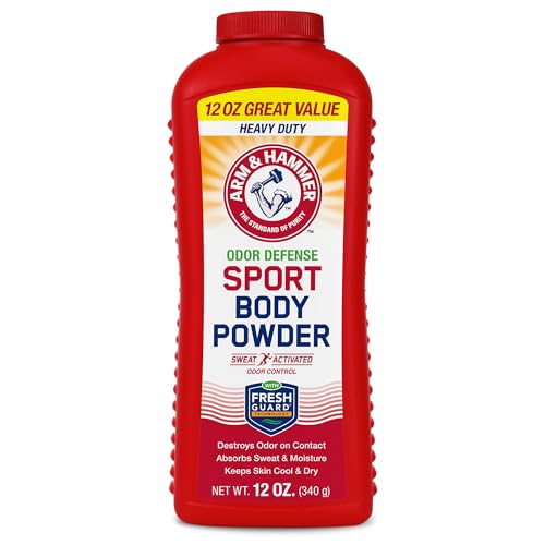 Arm & Hammer Sport Body Powder, 12 Ounce - Talc & Aluminum Free