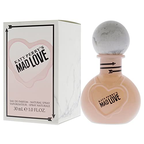 Katy Perry Mad Love Eau de Parfum for Women, Fruity Floral Scent, 1 fl. oz.
