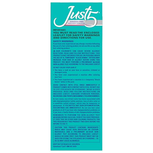 Just 5 Women Hair Color - Rich Auburn, 7.04 oz, 5-Minute Gray Cover