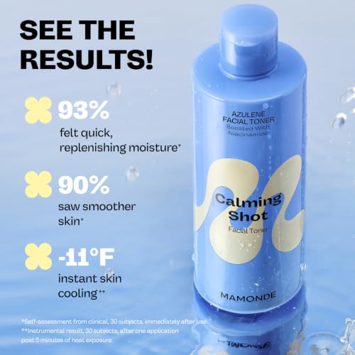 MAMONDE Blue Chamomile Facial Toner - Soothing & Hydrating