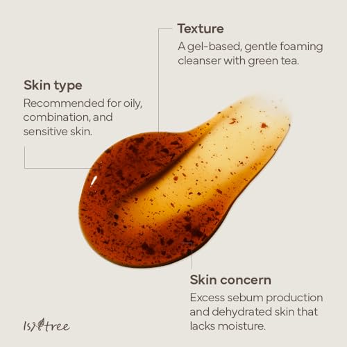 IsNtree Green Tea Fresh Cleanser 120ml - Refreshing Gel Cleanser