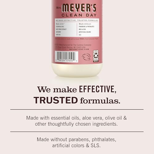 Mrs. Meyer's Clean Day Rosemary Liquid Hand Soap, 12.5 oz - Pack of 3