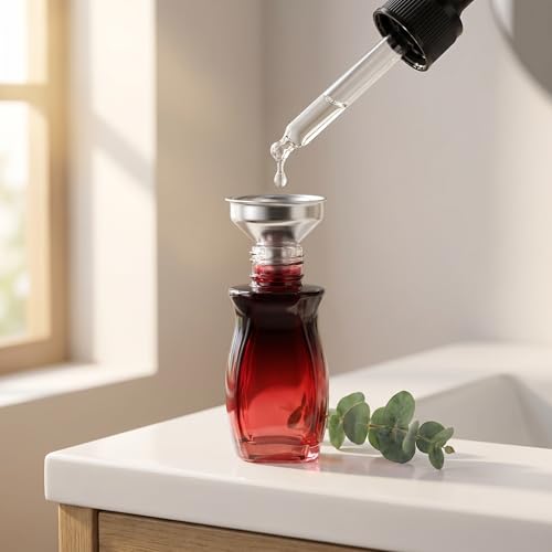 Rose Quartz Roller Ball Bottle - Black & Green Pearl 50ml