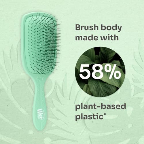 Wet Brush Go Green Paddle Detangler Hair Brush for Wet and Dry Hair