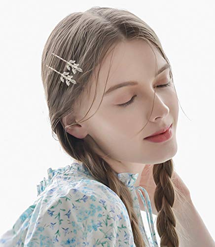 30 Pack Silver Metal Alligator Hair Clips & Bobby Pins for Women & Girls
