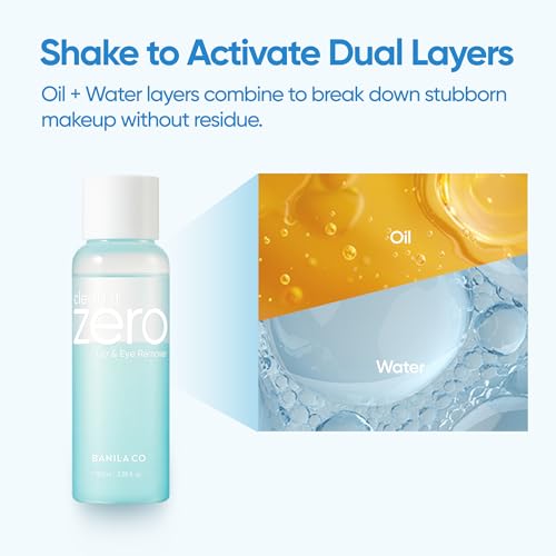 BANILA CO Clean It Zero Bi-Phase Eye & Lip Makeup Remover - 3.38 fl oz