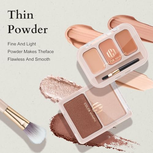 Color Nymph Makeup Travel Bag Set for Teens - 01 Orange