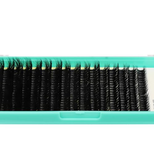 Dedila 60D Wispy Individual Cluster Lashes - 320 Pcs Mixed 10-18mm Set