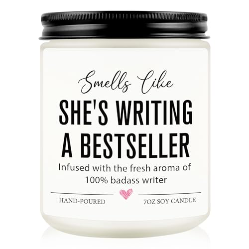 Lavender-Scented Writer Candle - Gift for Aspiring Authors