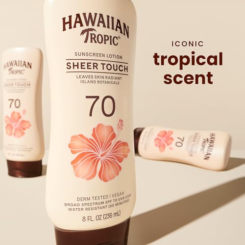 Hawaiian Tropic Sheer Touch SPF 70 Sunscreen Lotion - 8 Fl Oz