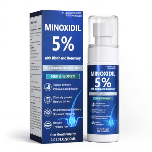 Rylx Minoxidil Hair Growth Serum for Men & Women - Extra Strength 60ML