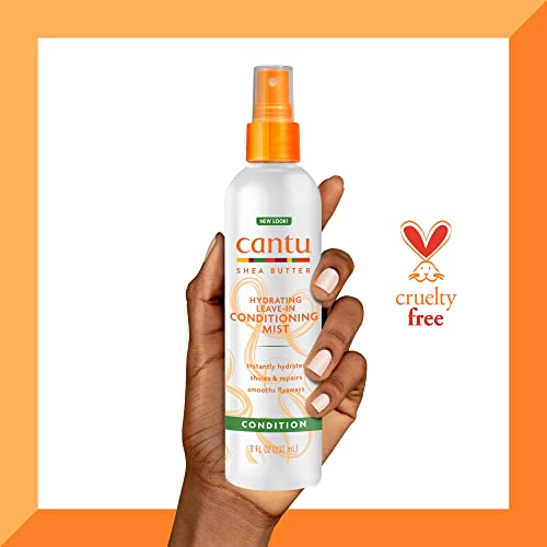 Cantu Leave-In Conditioning Mist with Shea Butter, 8 fl oz (Pack of 2)