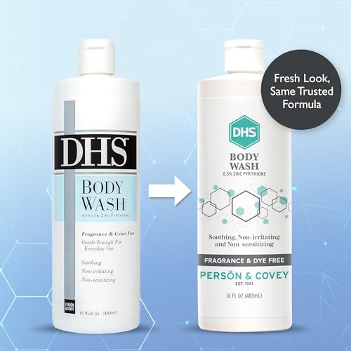 Person & Covey DHS Body Wash 16 fl oz Gentle, Hypoallergenic & Scent-Free