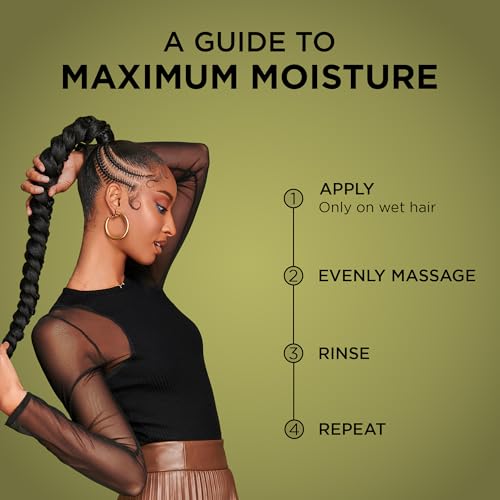 African Pride Olive Miracle 2-in-1 Shampoo & Conditioner, 12 Oz