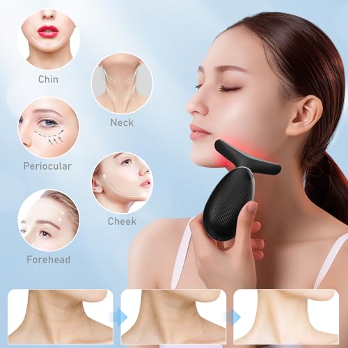 Cocobeen Black Face & Neck Skin Care Tool Electric Lifting Device Wrinkle Remover