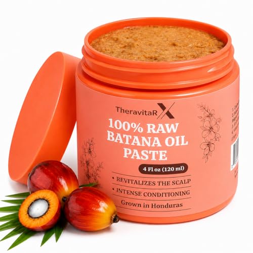 Organic Batana Oil for Hair Growth - 100% Pure & Cold Pressed, Natural Scalp & Hair Treatment for Thicker, Stronger Hair - 4oz from Honduras - Suitable for Men & Women