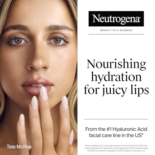 Neutrogena Hydro Boost Lip Balm Sheer Pink 0.5 oz Pack of 2 – Hydrating Hyaluronic Acid & Vitamin E