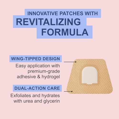 Kerasal Nighttime Renewal Fungal Nail Patches - 14 Patch - Overnight Repair for Nail Fungus Damage, 8-Hour Treatment Restores Healthy Appearance (Packaging May Vary)