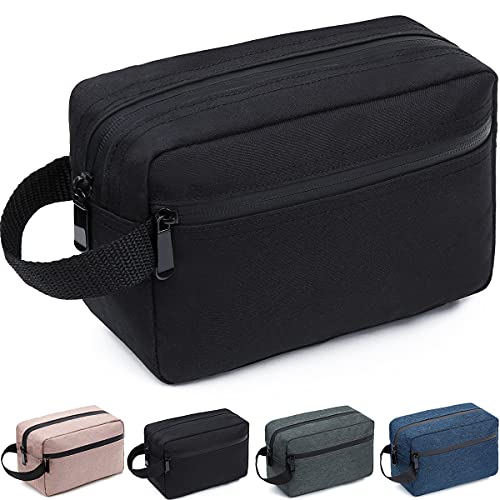 Water-Resistant Travel Toiletry Bag for Men & Women - Foldable Storage with Handle
