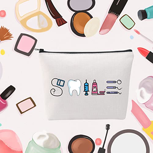 Smile Cosmetic Bag for Dentists | Funny Dental Assistant Gift