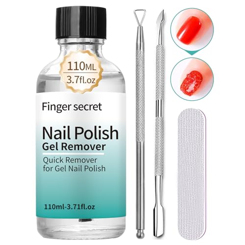 SMSMYXF Finger Secret Gel Nail Polish Remover Kit 110ml - Pack of 1
