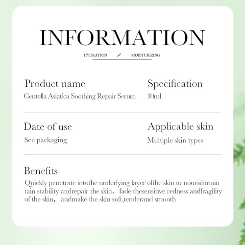 BIOAQUA Centella Asiatica Facial Serum for Oily Skin - 30ml