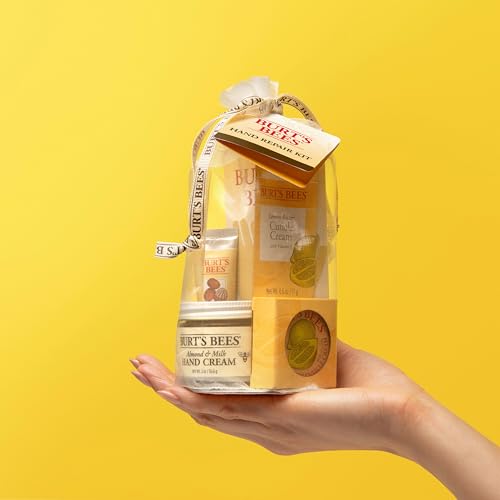 Burt's Bees Hand Repair Gift Set with Gloves - 4 Hydrating Products