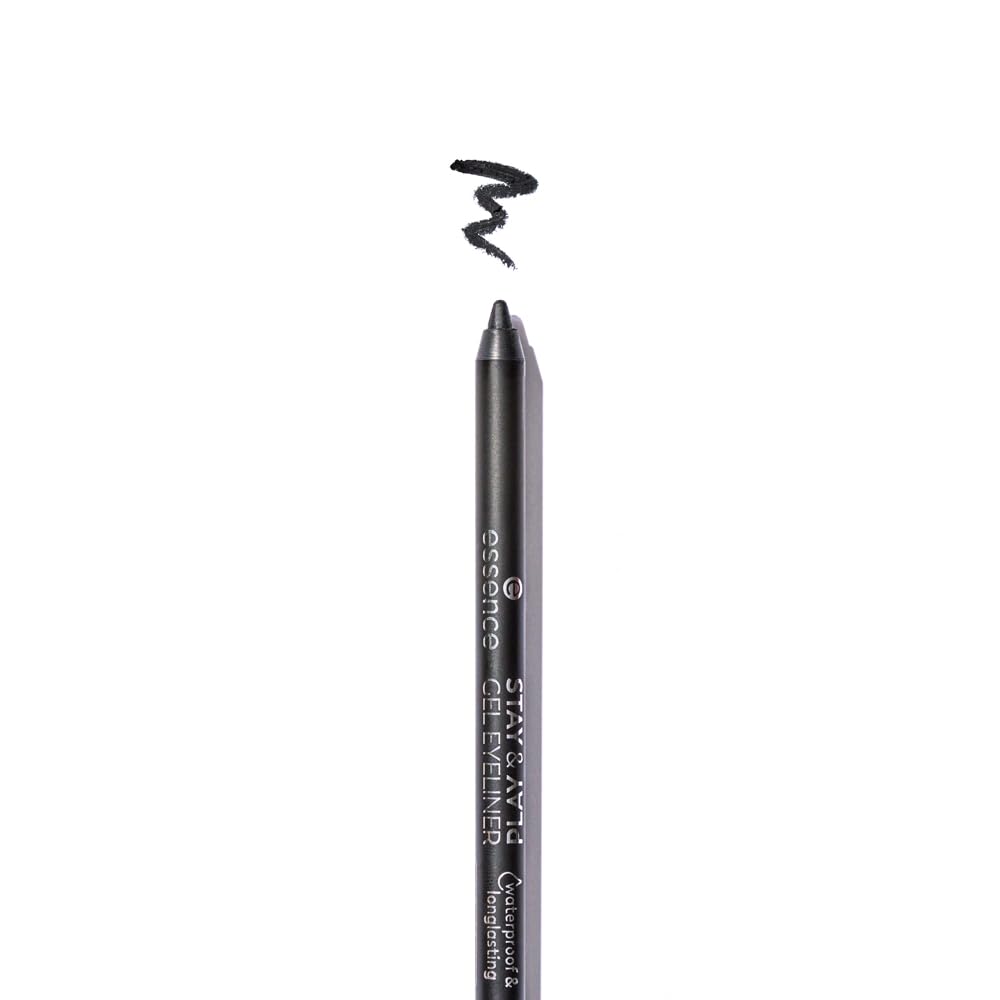 Stay & Play Gel Eyeliner - Waterproof, Long-Lasting Formula | Super Soft Texture | Vegan (05 Verry Berry)