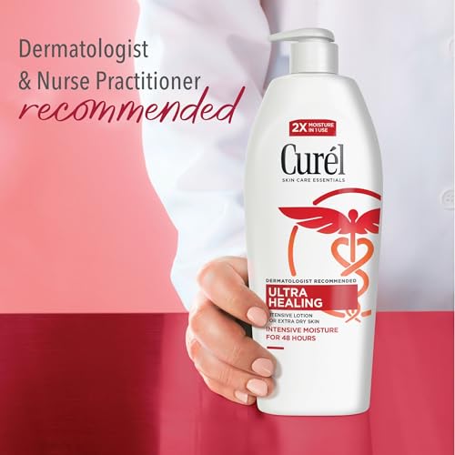 Curel Ultra Healing Lotion for Extra Dry Skin, 20 Oz - Fragrance-Free