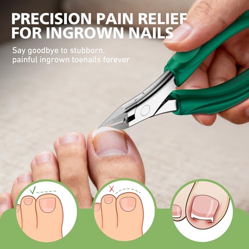 Baluca Professional Toenail Clippers for Thick Nails & Ingrown Toenails