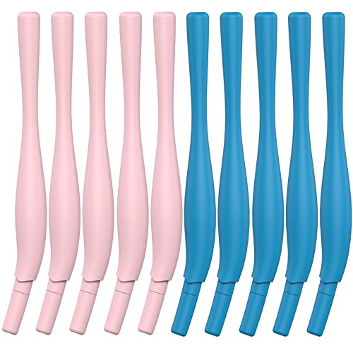 10-Pack Disposable Microblading Pen with 14F Needles for Eyebrow Tattooing