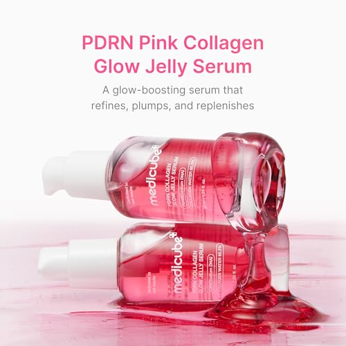 Medicube PDRN Pink Collagen Glow Jelly Serum with 65% Collagen
