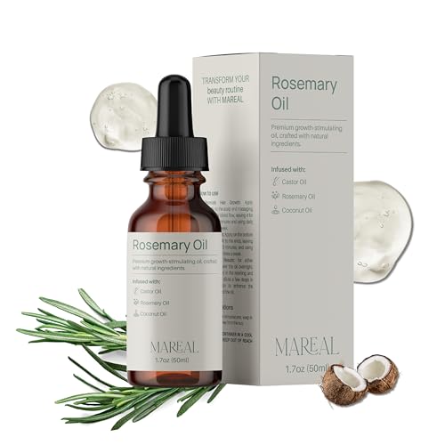 Mareal Rosemary Hair Growth Oil - Natural Scalp Treatment for Thinning Hair