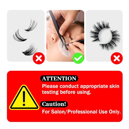 FADLASH Professional Eyelash Extension Glue, 0.5-1 Sec Fast Dry, 10ml