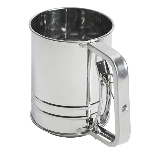 Oster Helmsdale 2-Cup Stainless Steel Flour Sifter for Baking