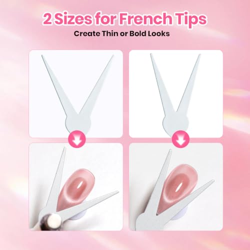 Beetles Pink Cat Eye Nail Art Magnet Set - 9PCS Kit for Designs