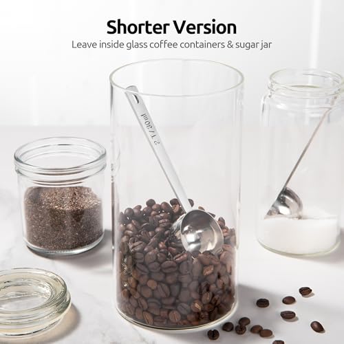 U-Taste 2 Tablespoon Coffee Scoop - Long Handle Stainless Steel