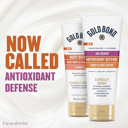 Gold Bond Age Renew Antioxidant Defense Body & Face Lotion - 8 oz