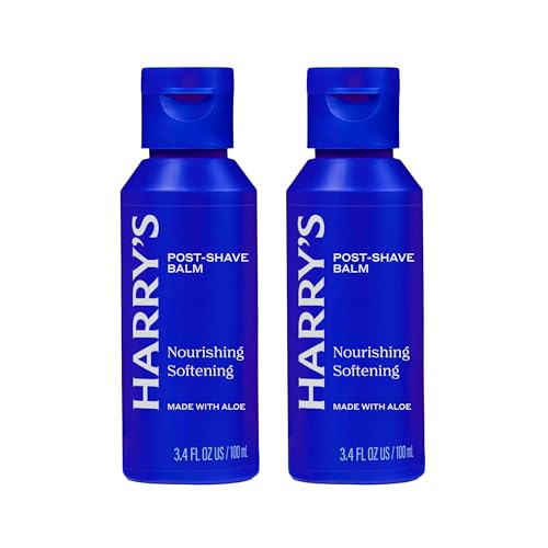 Harry's Post-Shave Balm for Men with Aloe - 3.4 Fl Oz (2 Pack)