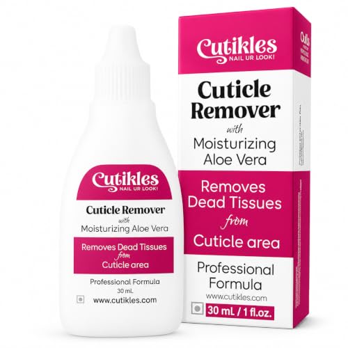 Cuticle Remover Gel with Aloe Vera - Quick Action Professional Formula