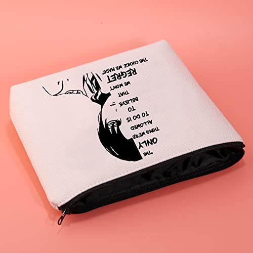 MNIGIU Levi Ackerman Anime Gift Choice Made Bag Cosmetic Makeup Bag for Fans