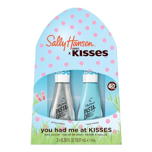 Sally Hansen Insta-Dri Nail Polish Duo - Quick Dry, Long Lasting Shine