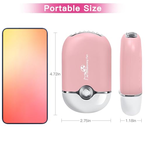 mLogiroa Pink Lash Fan Mini Portable Eyelash Extension Dryer
