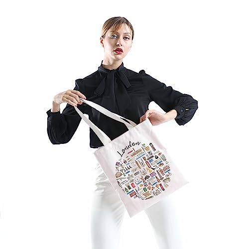 London Tote Bag - Stylish Travel Gift for London Lovers